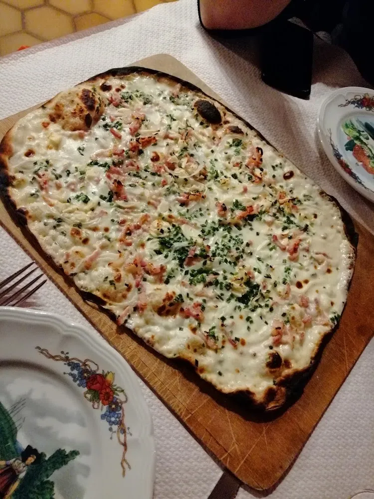Tarte Flambée Ail