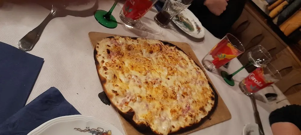 Tarte Flambée Gratinée